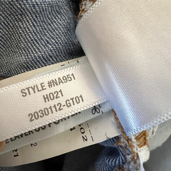 Madewell Paperbag Straight Leg Jeans Size 29 - Picture 9 of 10